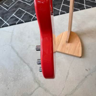 Sterling StingRay Short Scale with Roasted Maple Neck - Fiesta Red image 12