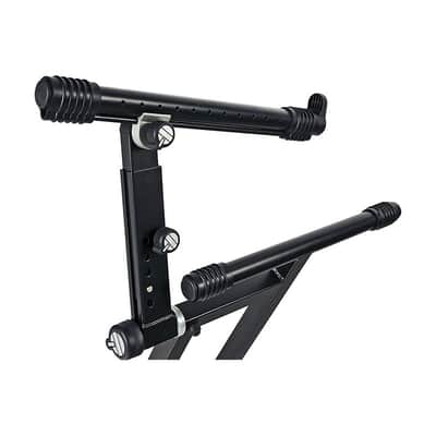 Quik Lok QL-742 USA Double Tier Double Brace Keyboard Stand image 2
