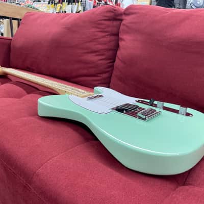 Squier Limited Edition Affinity Series Telecaster 2022 - Surf Green image 3