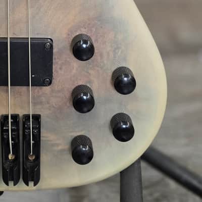 AIO S8-5 5-String Bass Guitar - White Burst GS-056 image 7