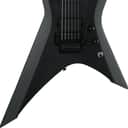 Ibanez XPTB620 Xiphos Iron Label Electric Guitar, Ebony Fingerboard, Black Flat