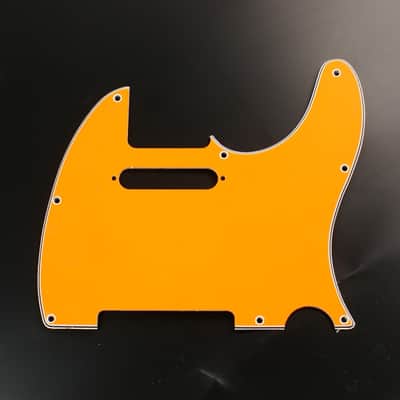 Replacement Tele Standard Style Guitar pickguard ,4ply Orange