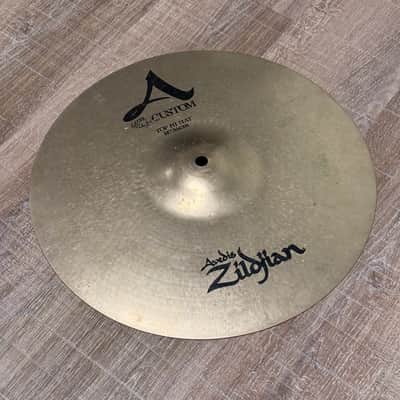 Zildjian A Custom 14" Hi-Hat Cymbals (Pair) 1083g / 1305g image 6