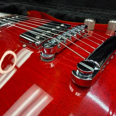 MJ (Mark Johnson) Mirage 1995 – Cherry Red – New Old Stock / Unplayed – USA Boutique – OHSC image 4