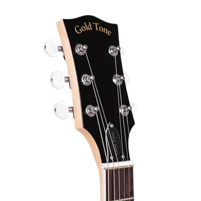 Gold Tone 6-String Deluxe Banjitar Bell Brass Tone Ring & Pickup with Hard Case image 6