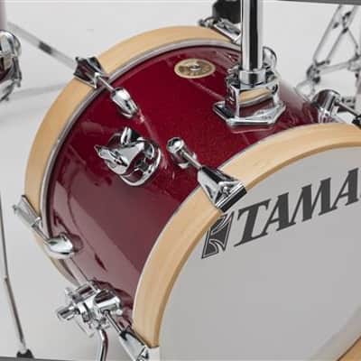 Tama Club JAM Flyer 4-Piece Shell Kit with 14 Inch Bass Drum Candy Apple Mist image 5
