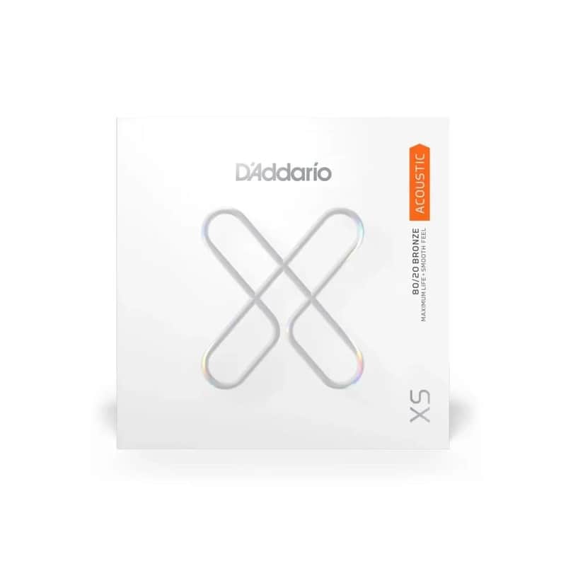 D'Addario XS Single 80/20 Bronze .025 Coated Acoustic Guitar String - XSBW025 image 1