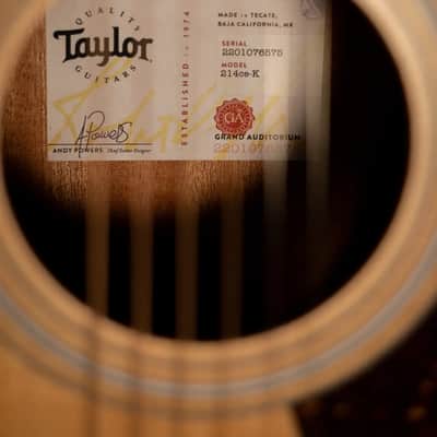 Taylor 214ce-K Grand Auditorium Acoustic/Electric Guitar with Gig Bag image 15