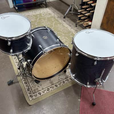 651 Drums Ash 3-Piece Drum Set (12-16-20) - Natural Black Stain image 12