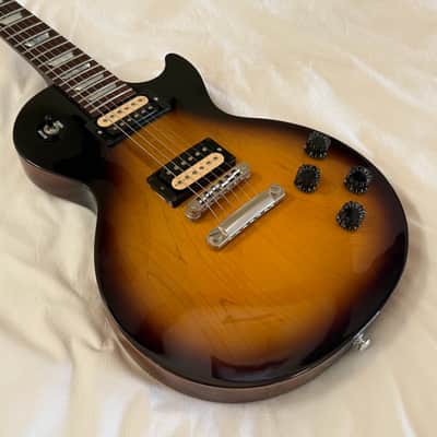 2015 Gibson Les Paul LPM  - Vintage Sunburst - Free Pro Setup imagen 4