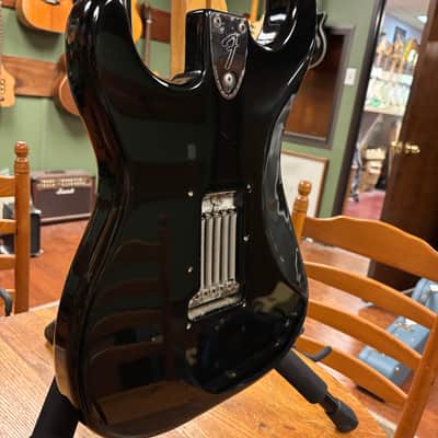 1981 Fender Stratocaster with Maple Fretboard Black image 12