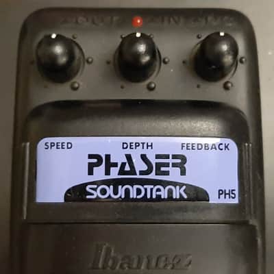 1990s - Vintage Ibanez Soundtank PH5 Phaser 1990 - 1999 - Black image 6