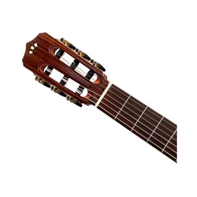 Cordoba Fusion Stage Cutaway A/E Nylon String Guitar - Natural Amber image 4