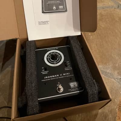 Tone King Ironman II Mini 30-Watt Precision Reactive Power Attenuator 2016 - Present - Black image 3