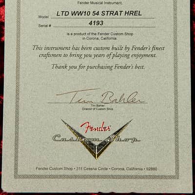 Fender Custom Shop Limited Wildwood 10 70th Anniversary 1954 Stratocaster - Heavy Relic image 6