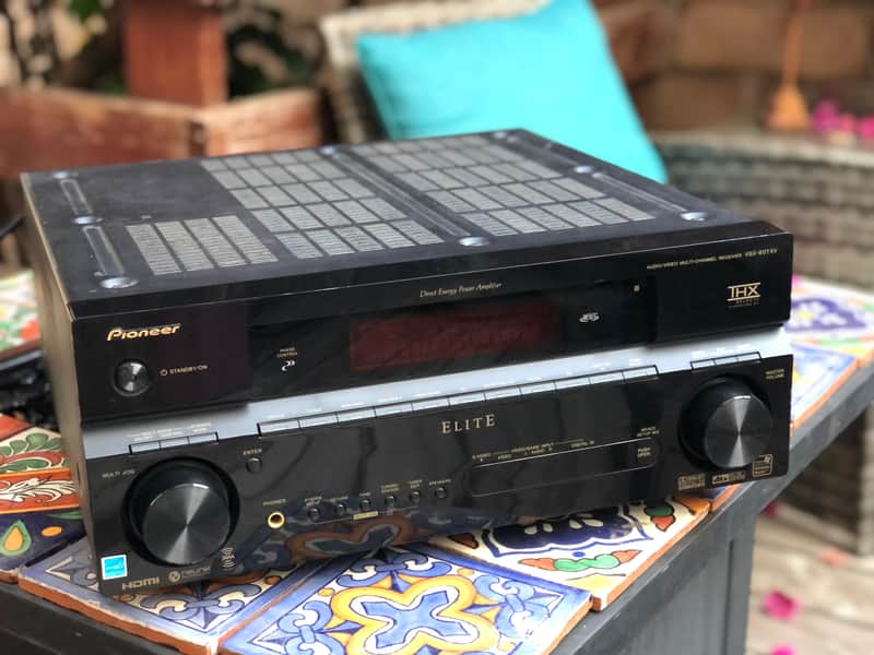 Pioneer Elite VSX-80TXV 7.2 Surround Sound Receiver. 110 Watts per channel. Pioneer Elite VSX-80TXV 7.2 Surround Sound Receiver. 110 Watts per channel. image 1