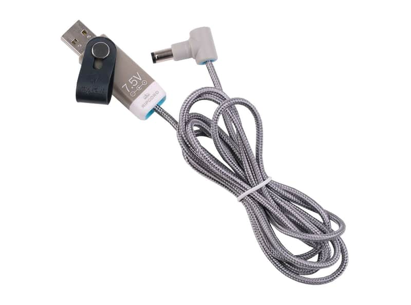 myVolts Ripcord USB to DC Power Cable - 7.5V (Center Positive, 2.1mm Tip) image 1