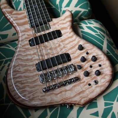 2018 Alembic Wave 6-string bass - immaculate, unique, many custom upgrades image 7