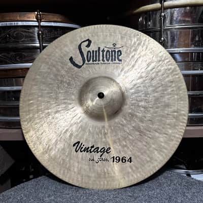 Soultone 14" Vintage Old School 1964 Hihat Cymbals image 4