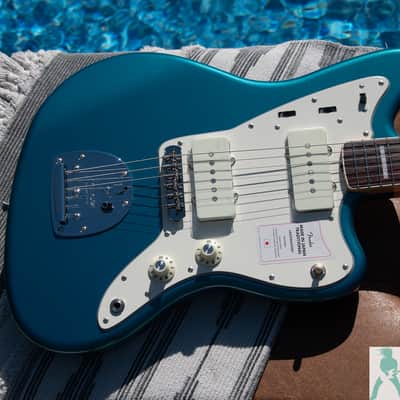 Fender FSR MIJ Traditional II Late '60s Jazzmaster - Limited Edition Ocean Turquoise Metallic - BETTER THAN NEW! image 8