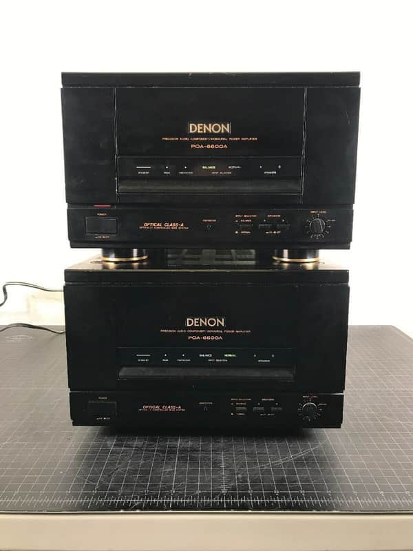 Denon Poa 6600 A Class A Power Amplifiers image 1