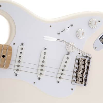 FENDER - Jimmie Vaughan Tex-Mex Strat Maple Fingerboard Olympic White - 0139202305 image 3