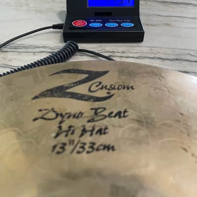 Zildjian 13" Z Custom Dyno Beat Hi-Hat Cymbals (Pair) 2001 - 2009 - Brilliant image 3