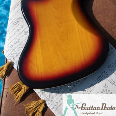 Fender JG66 '62 Jaguar Reissue - Premium Alder Body - Crafted in Japan - Pro Set Up! w Perfect Frets/Action/Intonation image 14