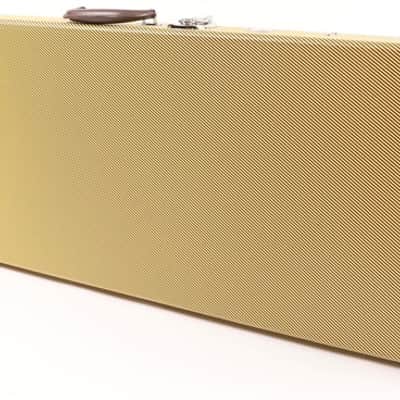 Allen Eden Tweed Hard Shell Guitar Case for Strat / Tele Styles image 1