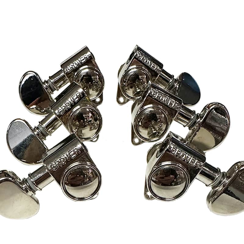 Grover Rotomatic 102-18 Series 3×3 Chrome Tuning Machines Chrome