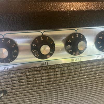 FENDER PRINCETON REVERB SILVERFACE 1970's - ONE OF A KIND image 8
