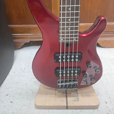 Yamaha TRBX305 5-String Bass with Rosewood Fretboard 2010s - Candy Apple Red image 3