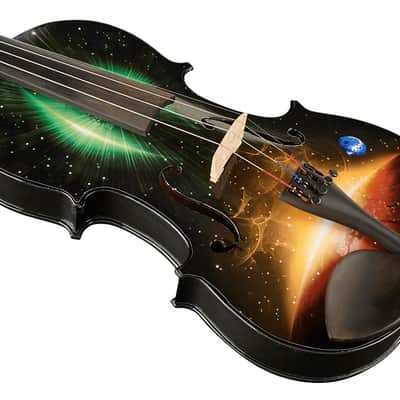 Rozanna's Galaxy Ride 3/4 Violin Outfit, with crystal fine tuners image 3