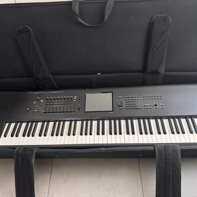 Korg Kronos X Music Workstation 88 Keys 2010s - Black  - With Gator GK-88 Lightweight 88-Note Keyboard Case with Wheels image 1