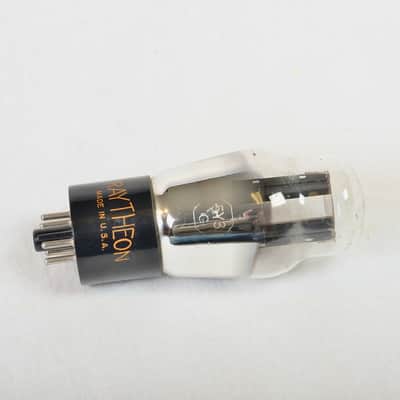Vintage Raytheon 5Y3G Rectifier Tube -test good image 6