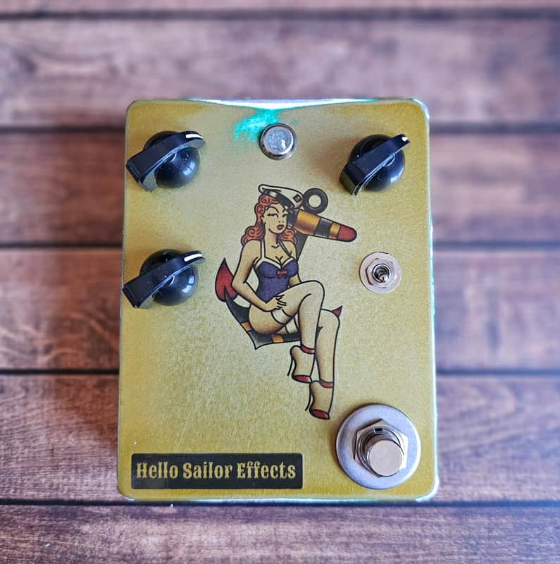 Hello Sailor Effects ShipWreck - Goldtop nitrocellulose lacquer image 1