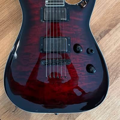 ESP E-II Horizon NT-II 2021 - Present - See Thru Black Cherry Sunburst image 3