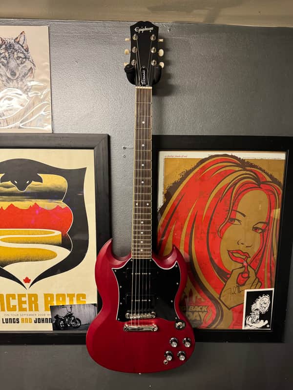 Epiphone SG Classic Worn P90 | Reverb Canada