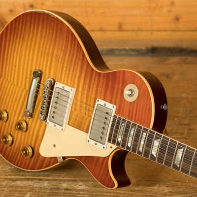 Gibson Custom Murphy Lab 1959 Les Paul HP Top | Sunrise Tea Burst - Heavy Aged image 5