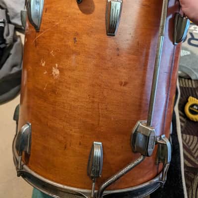 1972 Ludwig Double Bass Drum 6 piece Drum Set 3 Ply Bild 6