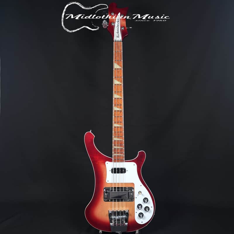 Rickenbacker - 1999 4003 4-String Stereo Bass Guitar - Fireglo Gloss Finish w/Original Case USED image 1