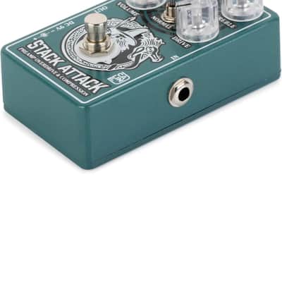 Caline CP509 Stack Attack Preamp Overdrive & Compressor Pedal True Bypass Alum. image 3