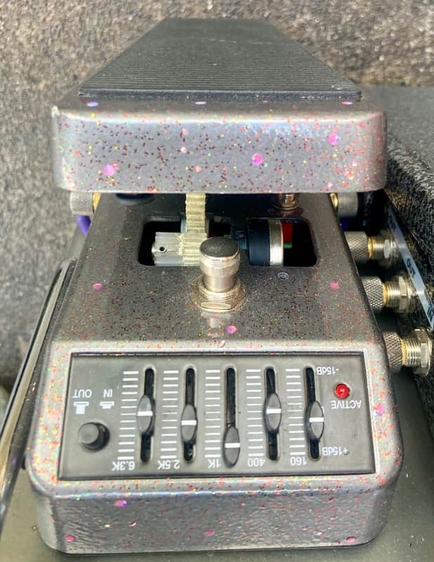Real McCoy Custom RMC8 Eqwahlyzer Wah - Black | Reverb