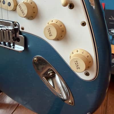 2026 Fender Custom Shop Stratocaster Pro W25 Relic - Aged Lake Placid Blue image 6