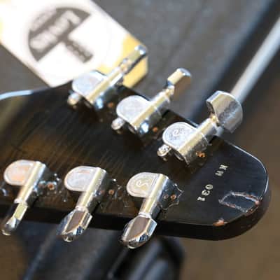 Unplayed! 2022 Gibson Custom Shop Kirk Hammett Signature 1979 Flying V Murphy Lab Aged Ebony + COA OHSC image 20
