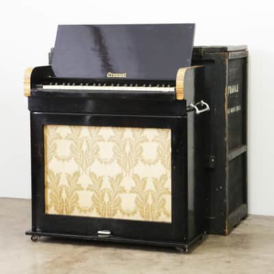 1930s Cromwell Celeste 4 Octave Celesta Vintage Pre War Rare Bell Keyboard Original Chimes Mustel Piano with Original Shipping Crate Orchestral Percussion Henry Busse Orchestra image 2