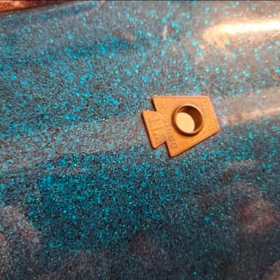 Ludwig WFL Drum Co. Tom 9x13" Marine Sparkle Pre- Serial late- 50's image 6