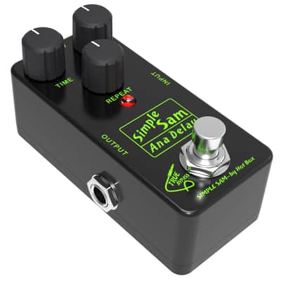 Simple Sam Ana Delay 500ms Pure Analog Guitar FX Pedal Bypass Astounding Tone image 2