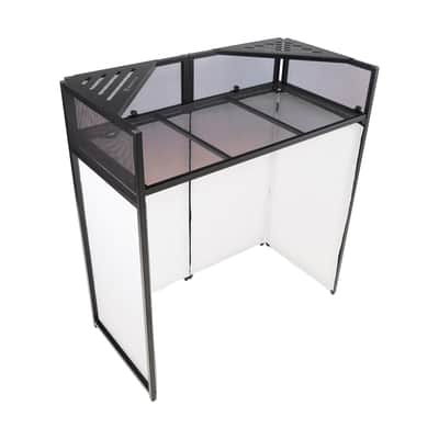 Rockville ROCKBOOTH DJ Event Booth Facade w/Table+Bag+Scrims+Tablet Holder image 10