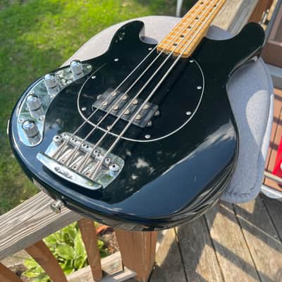 Ernie Ball Music Man Stingray - Left Handed, lefty, LH 2006 - Black image 1